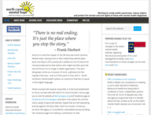 Tablet Screenshot of ncmentalhope.org
